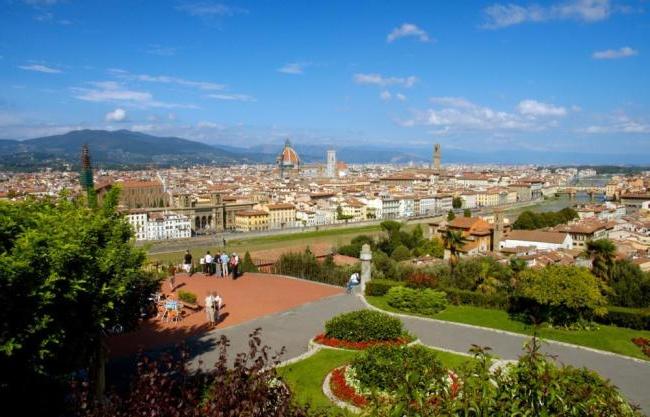 Panoramic view of Florence, Italy